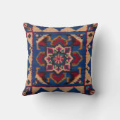 パリジャンスタイルとBlue Kilim Pillows：シック クッション (裏面)