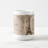 パリジャンセピアコーヒーマグ コーヒーマグカップ (中央)