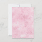 パリジャンチャームシ結婚ックリングや輪婚約パーティ 招待状 (裏面)