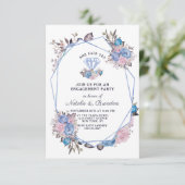 パリジャンチャームジェムシェーYes婚約パーティ 招待状 (スタンド正面)