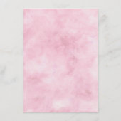 パリジャンチャームブルー&ピンクフローラシックディナー メニュー (裏面)