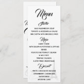 パリジャンドードルズメニュー メニュー (正面/裏面)