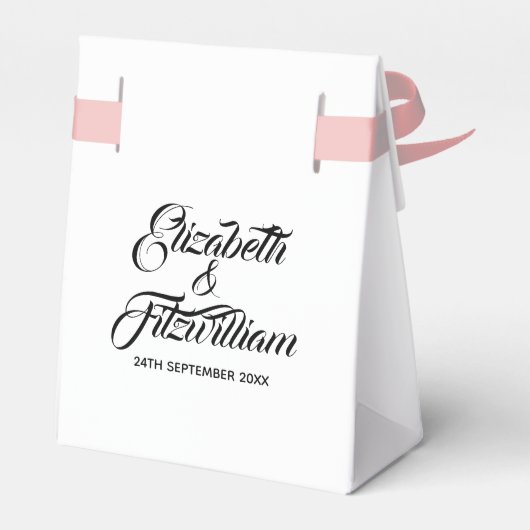 パリジャンドードレス結婚式の引き出物ボックス フェイバーボックス (裏面サイド)