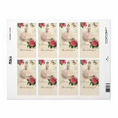 パリジャンバレリーナ蔵書票 ラベル (フルシート)