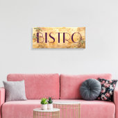 パリジャンビストロサイン キャンバスプリント (インサイチュ (リビング))