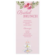 パリジャンブライダルシャワーメニュー