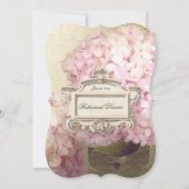 パリジャンヴィンテージアジダレアマナーリハーサルディナー 招待状 (裏面)