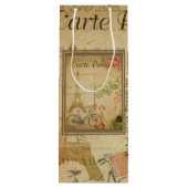 パリジャンヴィンテージウィズエッフェルタワー ワインギフトバッグ (裏面)