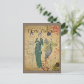 パリジャンヴィンテージレディース ポストカード (スタンド正面)