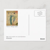 パリジャンヴィンテージレディース ポストカード (裏面)