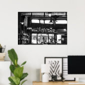 パリジャン古カフェインテリアポスター ポスター (ホームオフィス)