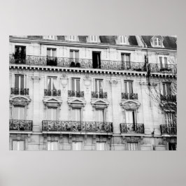 パリジャン建物ポスター ポスター