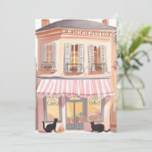 パリジャン猫 サンキューカード (スタンド正面)