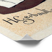 パリジャン・ショコラ1897 ポスター (角)