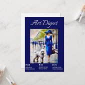 パリジャン&ペッツフラットカード カード (正面/裏面インサイチュ)