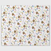 パリジャン ラッピングペーパー (フラット)