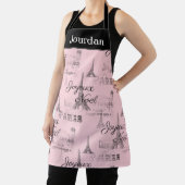 パリジョエックスノールパーソナルピンクのクリスマスエプロン エプロン (インサイチュ)