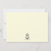 パリスしゃれている招待状 招待状 (裏面)