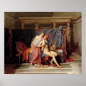 パリスとヘレネーの求愛 ポスター (正面)