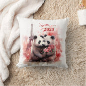 パリスのバレンタインデー – パンドラのカップル –  クッション (ブランケット)