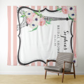 パリスのブライダルシャワー　バックドロップ　フォトブース タペストリー (インサイチュ(横))