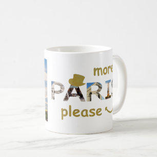 パリスアトラクションズモアパリスゲストレンデングリッター コーヒーマグカップ