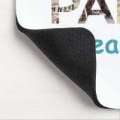 パリスアトラクションズモアパリスゲスブルーグリッター マウスパッド (コーナー)