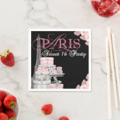 パリスイート16バースデーパーティー スタンダードカクテルナプキン (インサイチュ)