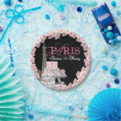 パリスイート16バースデーパーティー ペーパープレート (パーティー)