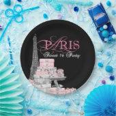 パリスイート16バースデーパーティー ペーパープレート (パーティー)