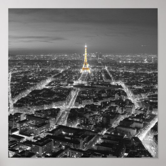 パリスエレガントナイト美しい ポスター (正面)