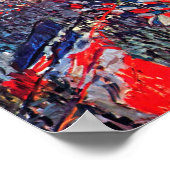 パリスオンナショナルデー，クロード・モネ ポスター (角)