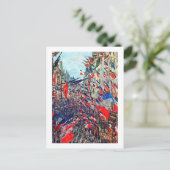 パリスオンナショナルデー，クロード・モネ ポストカード (スタンド正面)