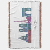 パリスカイラインカラー建物 スローブランケット (正面縦)