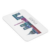 パリスカイラインカラー建物 マグネット (右側)