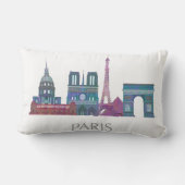 パリスカイラインカラー建物 ランバークッション (裏面)