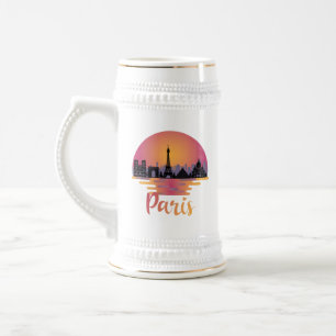 パリスカイライン – フランス旅行 ビールジョッキ