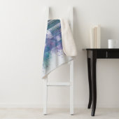 パリスカイライン – 水彩青 シェルパブランケット (インサイチュ)