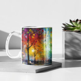 パリスクエアバージョン4 コーヒーマグカップ