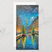 パリスクリスマスナイト シーズンカード (正面/裏面)