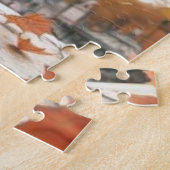 パリスサニーデーにかわいいネズミ ジグソーパズル (側面)