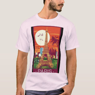 パリスサンセット Tシャツ