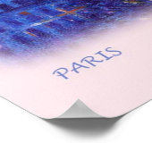 パリスサンライズオイル塗装ファインアートポスター ポスター (角)