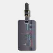 パリススカイラインナイトリフレクション ラゲッジタグ (正面縦)