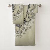 パリススチームパンクフランスのビーキーパーbee queen crown バスタオルセット (インサイチュ)