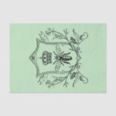 パリススチームパンクフランスのビーキーパーbee queen crown 薄葉紙 (正面)