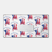 パリスタイリッシュ中毒である デスクマット (キーボード&マウス)