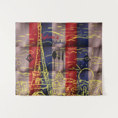 パリスタイル タペストリー (正面(横))