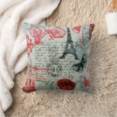 "パリスタイル"装飾用クッション16" x 16" クッション (ブランケット)
