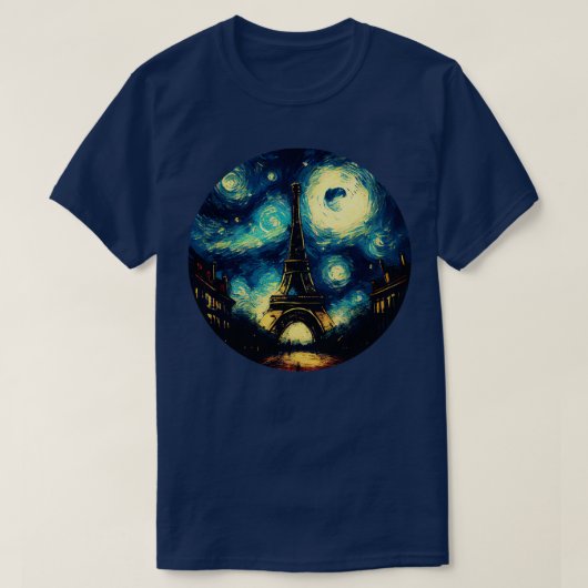 パリスターリーナイト Tシャツ (デザイン正面)